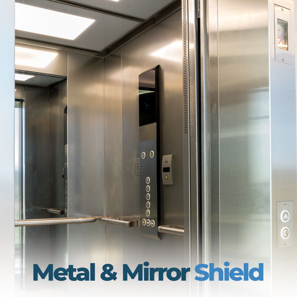 Metal & Mirror Shield