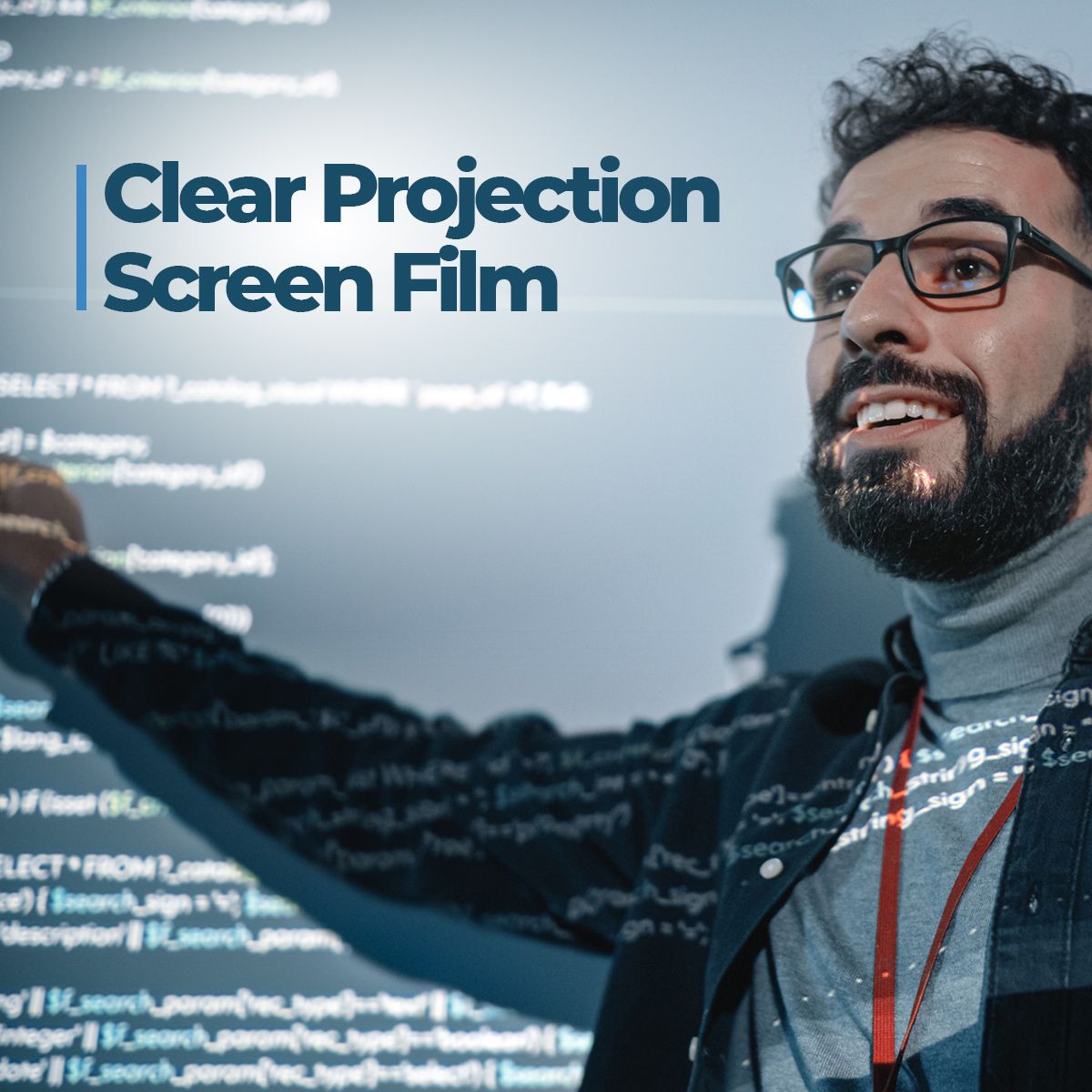 Clear Projection Screen Film